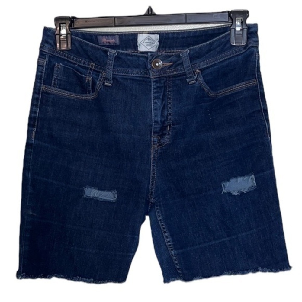 St. John’s Bay Bermuda Shorts distressed